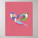 Search for red bird art Birds