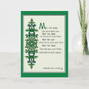 Search for celtic prayer cards Green