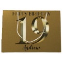 Search for metallic gift bags Birthday