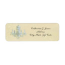 Search for chandelier wedding return address labels Bridal
