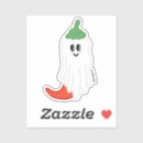 Search for red ghost stickers White