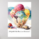 Search for serving food posters Ice cream