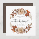 Recherche de brown thanksgiving invitations Chute