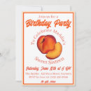 Search for peach birthday invitations Party