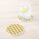 Search for mustard yellow coasters Vintage