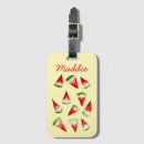 Recherche de pastèque bagages étiquettes Fruité