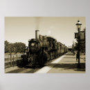 Search for historic railroad posters Steam engine
