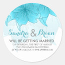 Search for floral design wedding stickers White