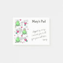 Search for frog post it notes Toad