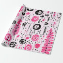 Search for tribal wrapping paper Pink