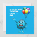 Search for monster square invitations Children