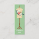 Recherche de mannequins cartes visite Couture