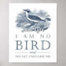 Search for black and white vintage posters Bird
