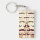 Search for moustached keychains Retro