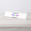 Search for office door with logo name plates Business