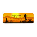 Search for saguaro cactus return address labels Desert