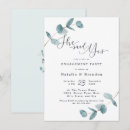 Search for simple engagement party invitations She said yes