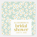Search for daisy wedding stickers Simple