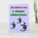 Search for witch christmas cards Funny