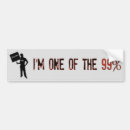 Search for percentages bumper stickers We are the 99
