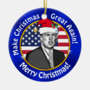 Recherche de donald trump ornamente Drapeau américain