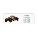 Search for classic cars return address labels Automobile
