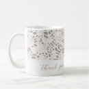 Recherche de dentelle élégante tasses Vintage