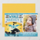 Search for whale birthday invitations Shark