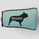 Search for french bulldog golf head covers Frenchie