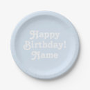 Search for photo paper plates Happy birthday