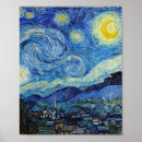 Search for the starry night posters Vintage