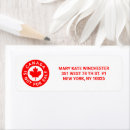 Search for canada day return address labels Canadian