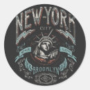 Search for vintage new york stickers Manhattan