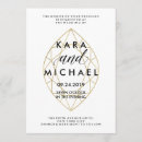 Search for diamond wedding invitations Glam