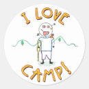 Search for funny camping stickers Summer