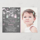 Search for pink winter wonderland invitations Snowflakes