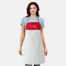 Search for red polka dot aprons Pattern