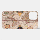 Search for vintage world map iphone cases Old