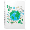Search for recycled notebooks Green