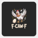 Search for rooster and hens stickers F caw f