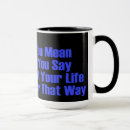 Search for meaning mugs Blue