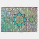 Search for sacred geometry blankets Fleur de vie