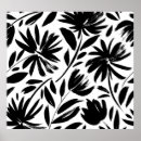 Search for white flower pattern posters Leaf