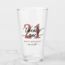 Search for 21st birthday beer glasses Chic