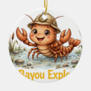 Search for crawfish ornaments Louisiana