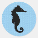 Search for aquatic life stickers Seahorse