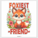 Search for funny fox stickers Happy