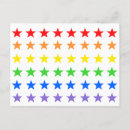 Search for equality horizontal postcards Rainbow