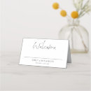 Search for welcome place cards Simple