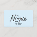 Search for nursing business cards Stethoscope